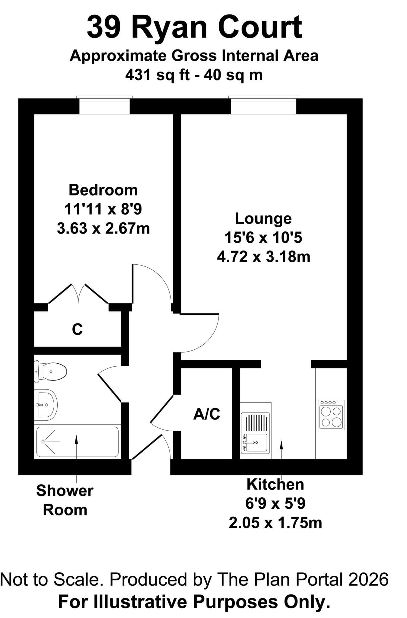 White Cliff Mill Street, Blandford Forum floorplan