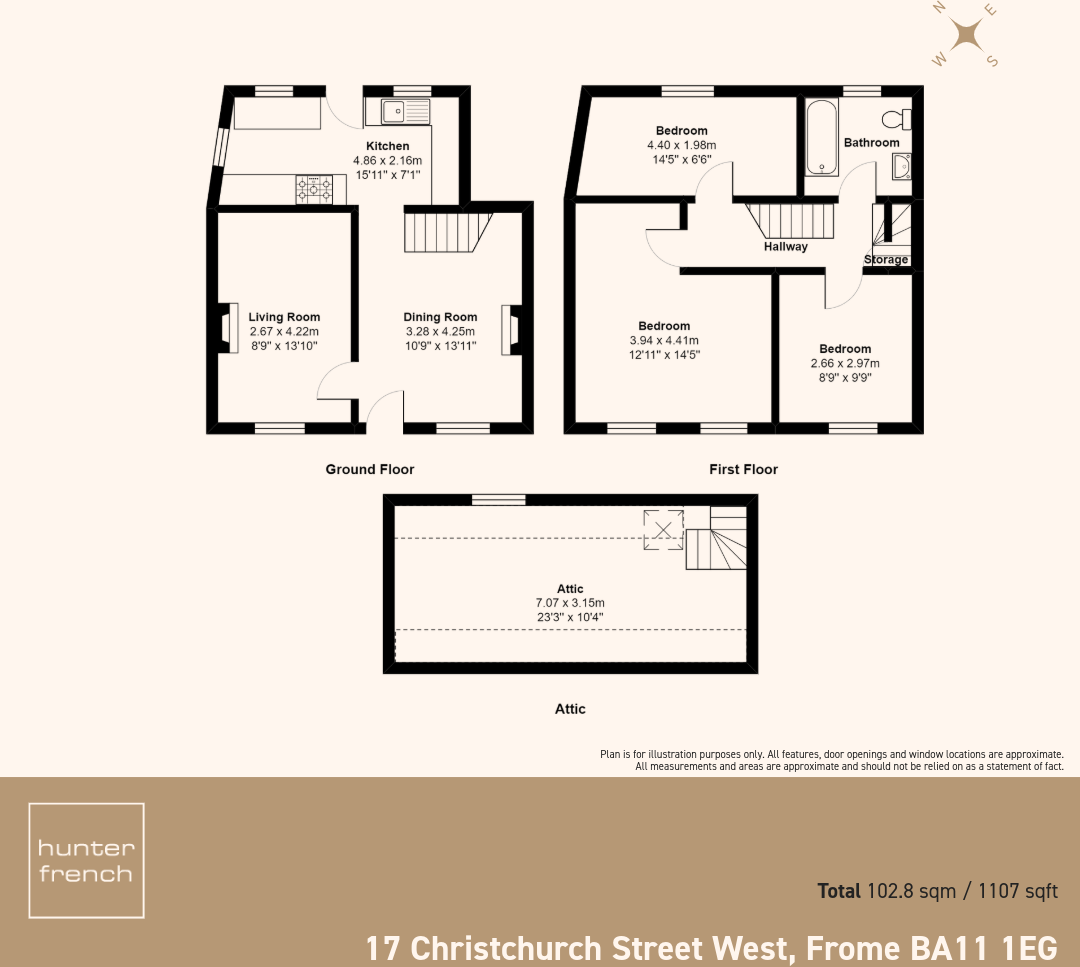 Christchurch Street West, Frome, BA11 1EG floorplan