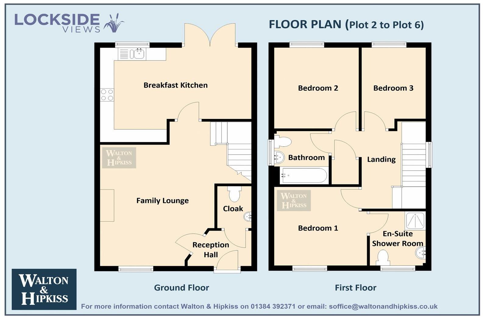 Lockside Views, Plot 5, Wombourne, Wolverhampton floorplan