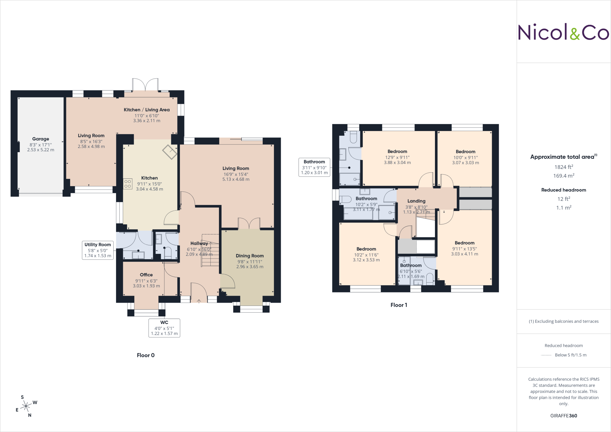 Isaacs Way, Droitwich Spa, Worcestershire, WR9 floorplan