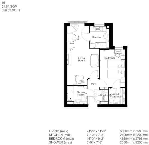 32 London Rd, Dorchester, Dorset, DT1 1WY floorplan