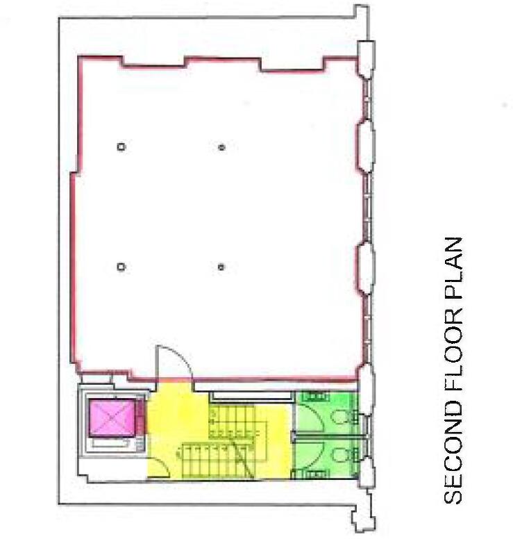 2nd Floor Blank floorplan