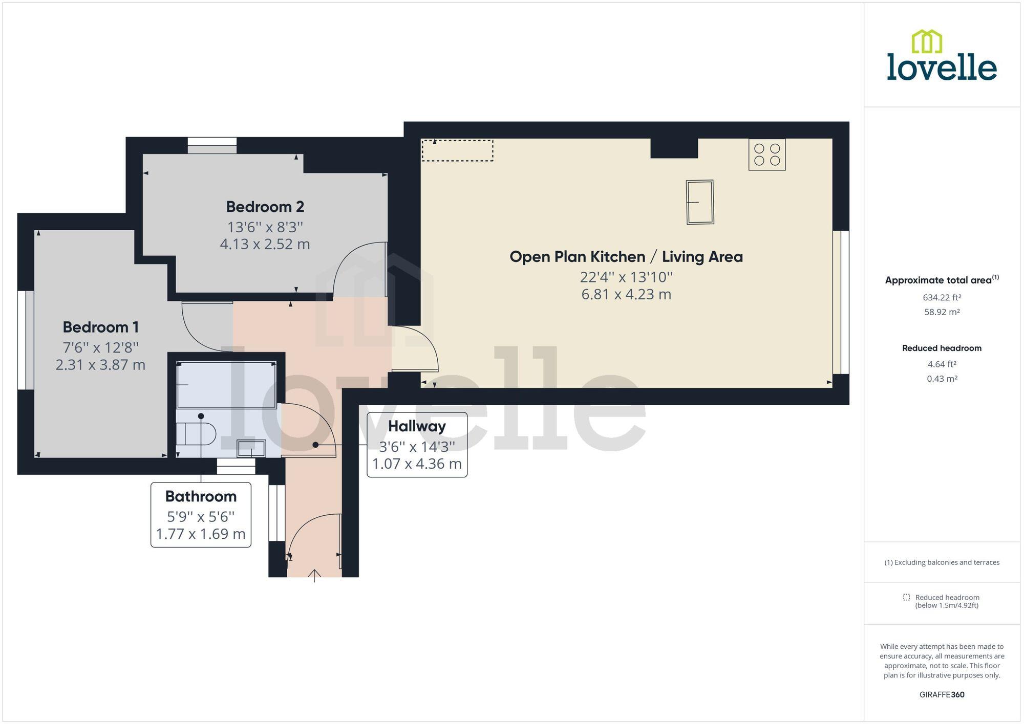 Queen Street, Market Rasen, LN8 floorplan