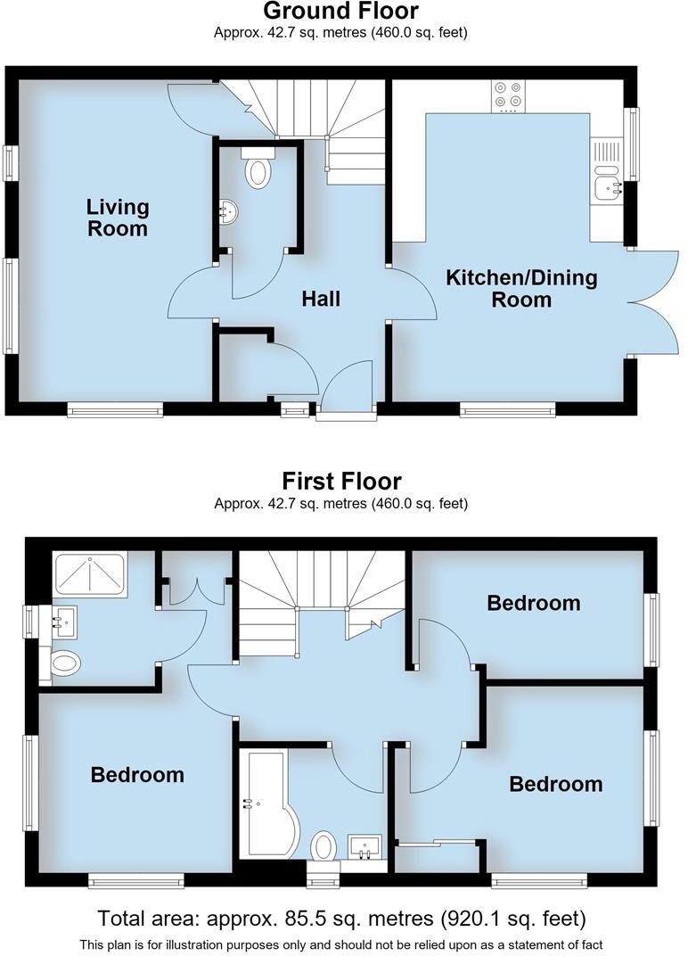 2 Renshaw Drive, Leamington Spa floorplan