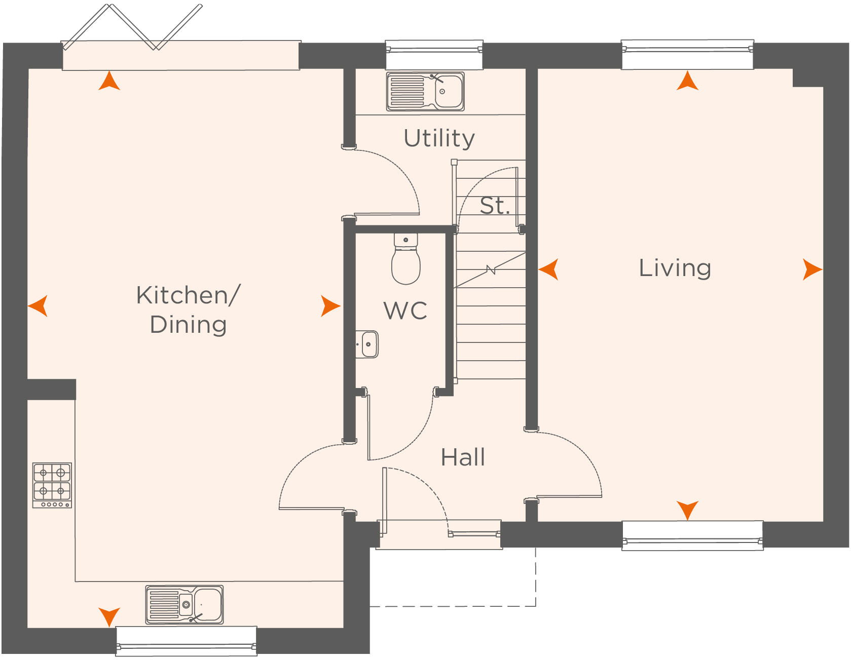 Saltby Road,
Croxton Kerrial,
Leicestershire,
NG321QG floorplan