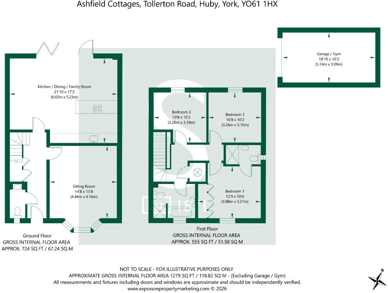 Tollerton Road, Huby, York floorplan