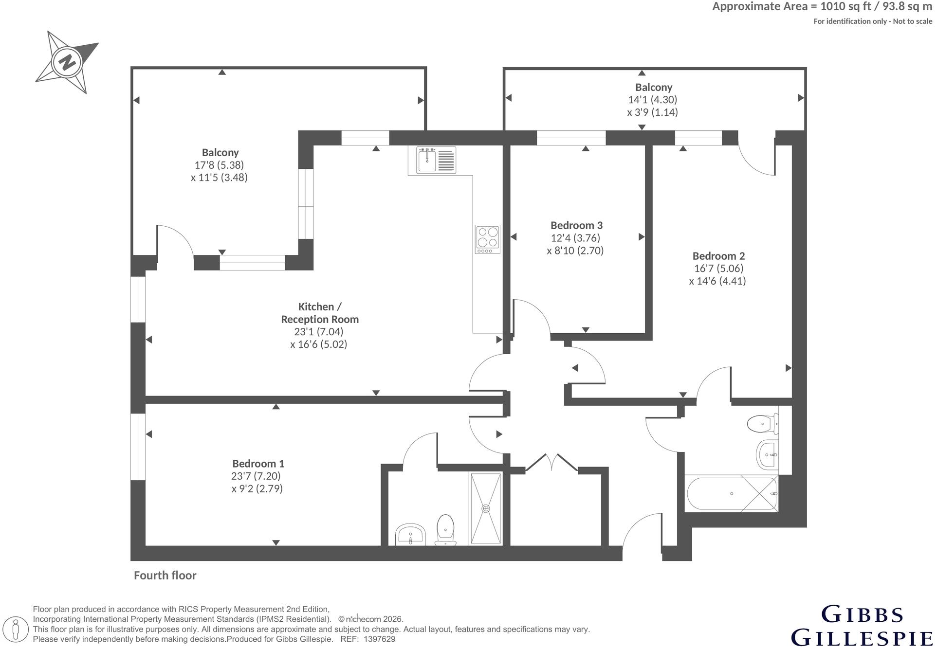 Lakeside Drive, Park Royal floorplan