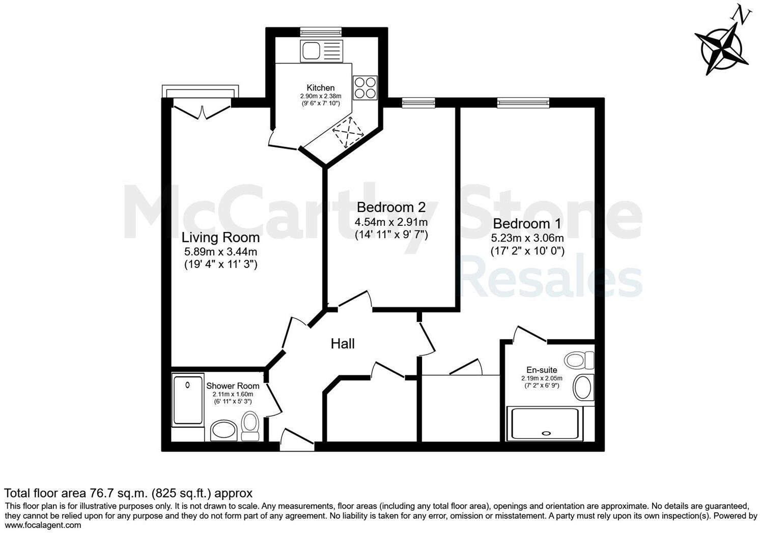 Tyefield Place, Pound Lane, Hadleigh, Ipswich, Suffolk, IP7 5FE floorplan