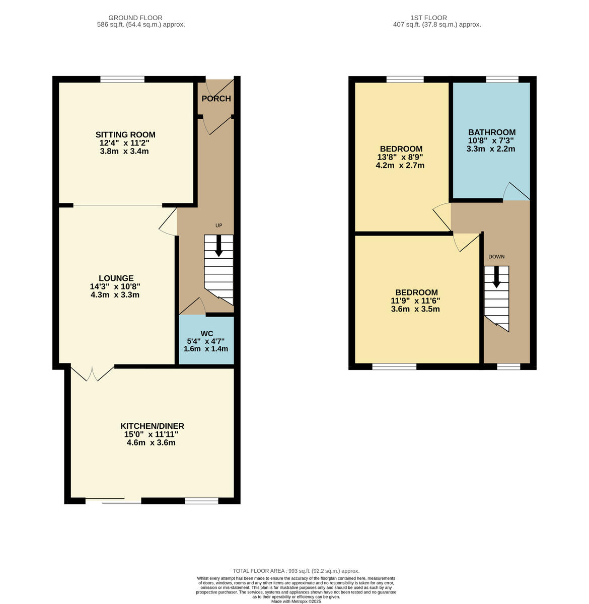 Westby Street, Lytham, FY8 floorplan