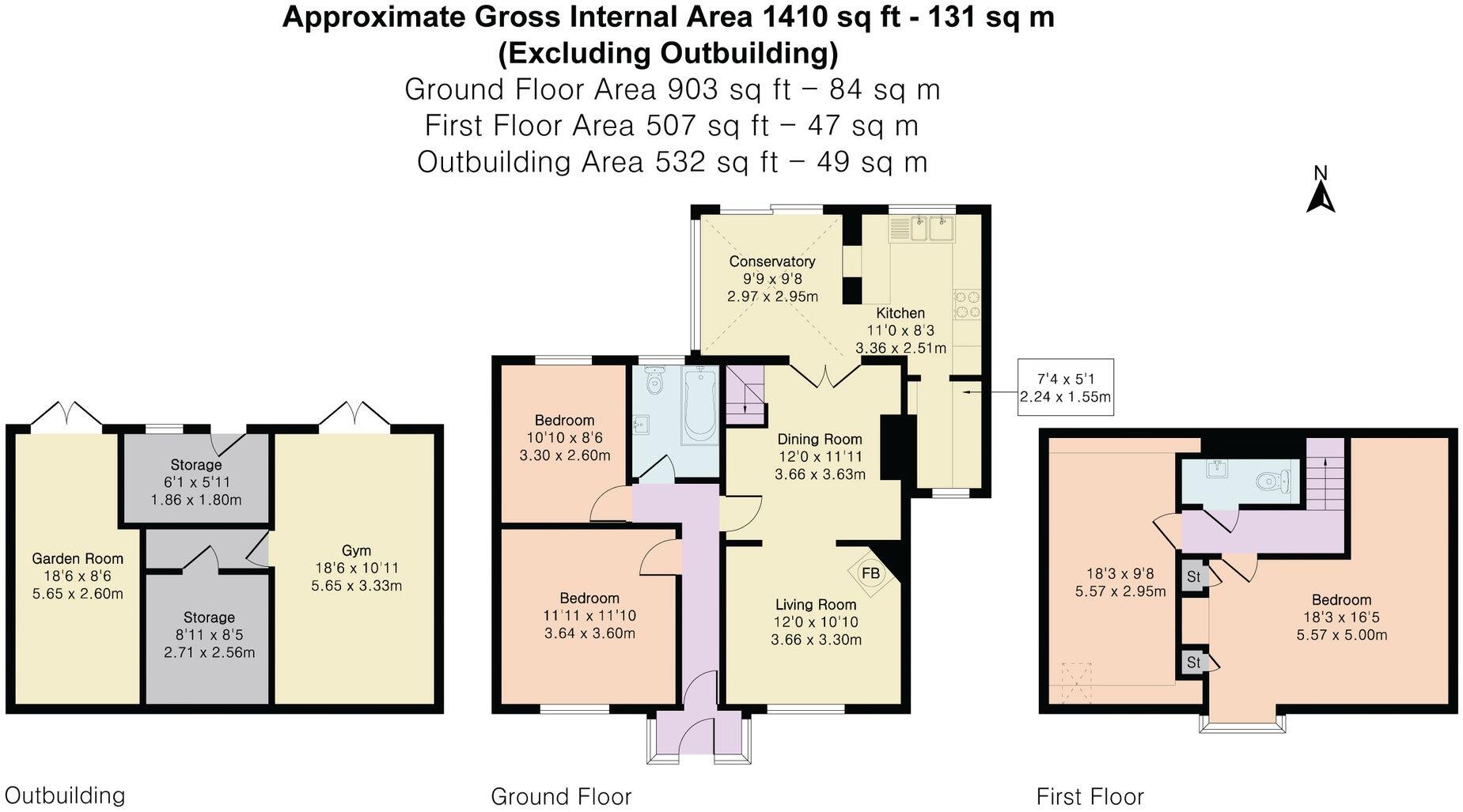 Rectory Road, St. Stephen, PL26 floorplan
