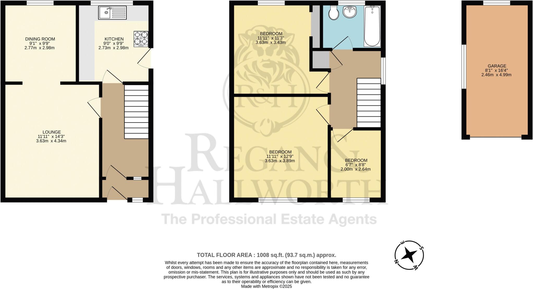 Marus Avenue, Marus Bridge, Wigan, WN3 5QR floorplan