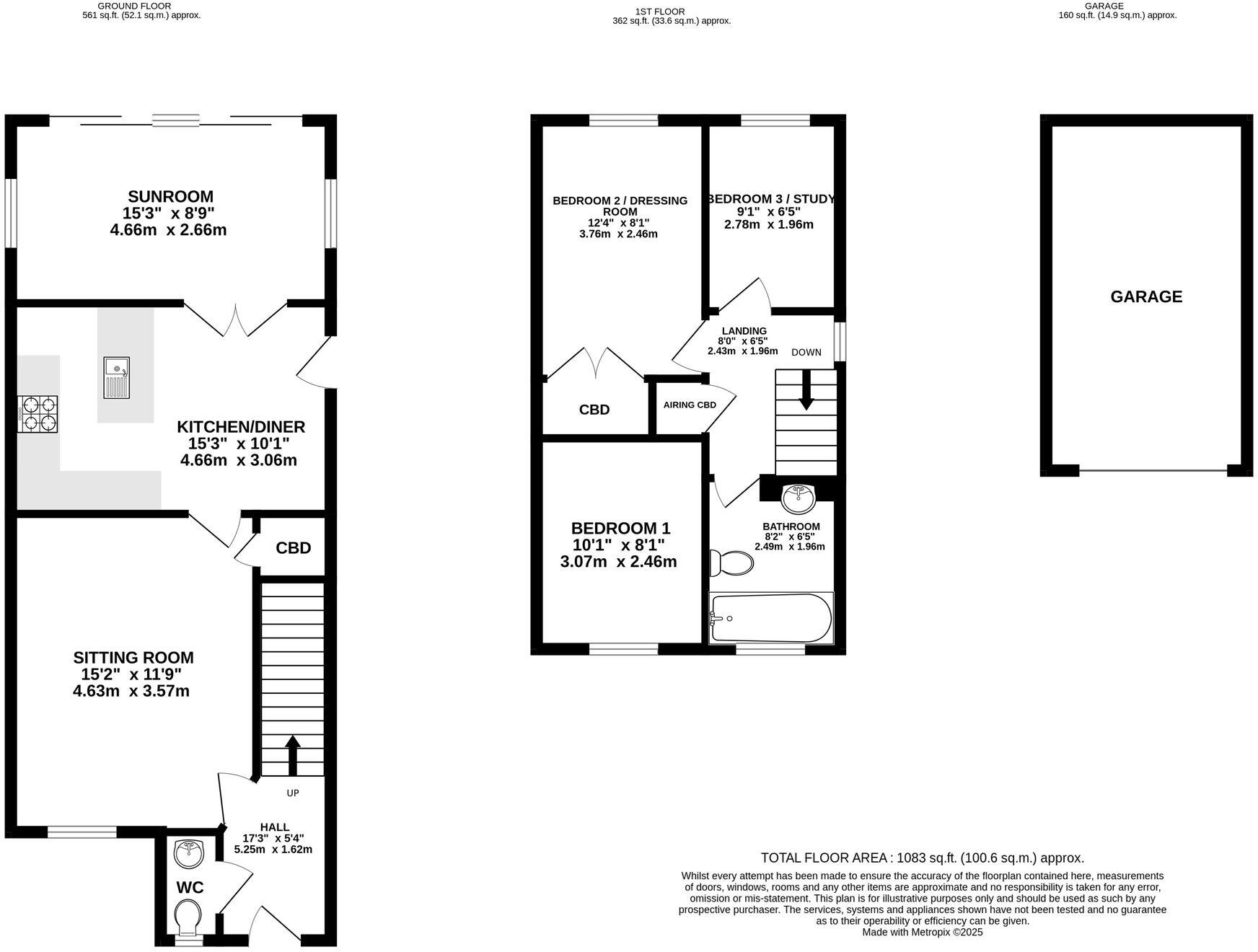 3 Tyle'r Hendy, Miskin, CF72 8QU floorplan