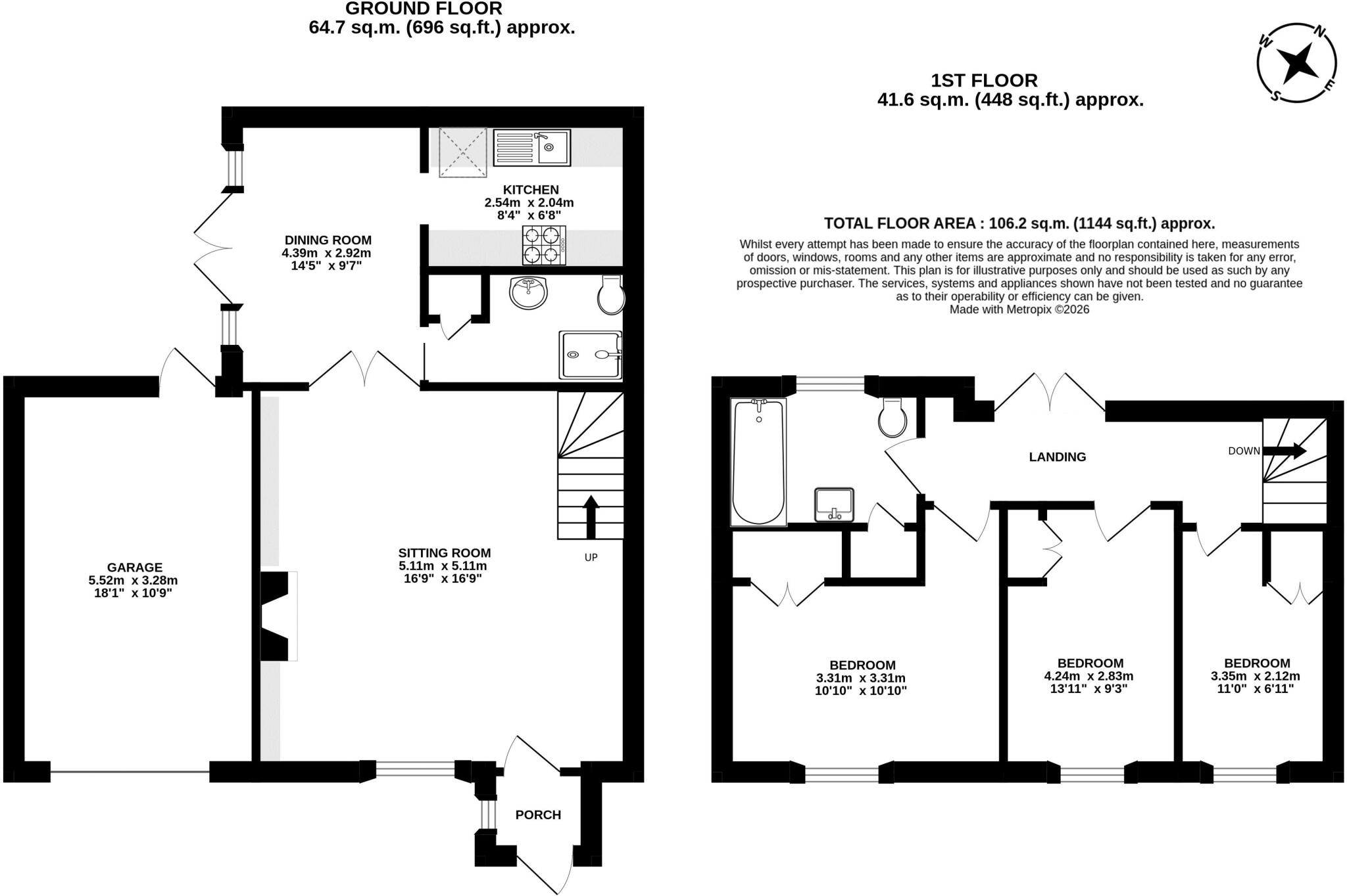 Berwick St. John  floorplan