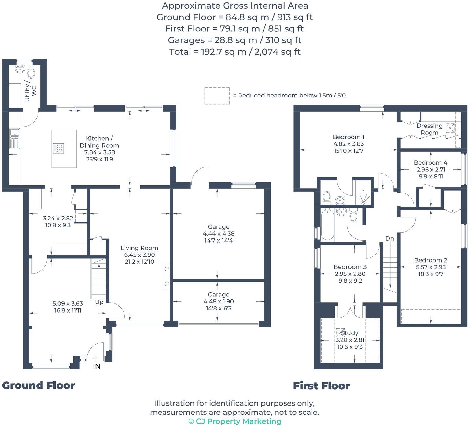 Holland Road, Ampthill, MK45 floorplan