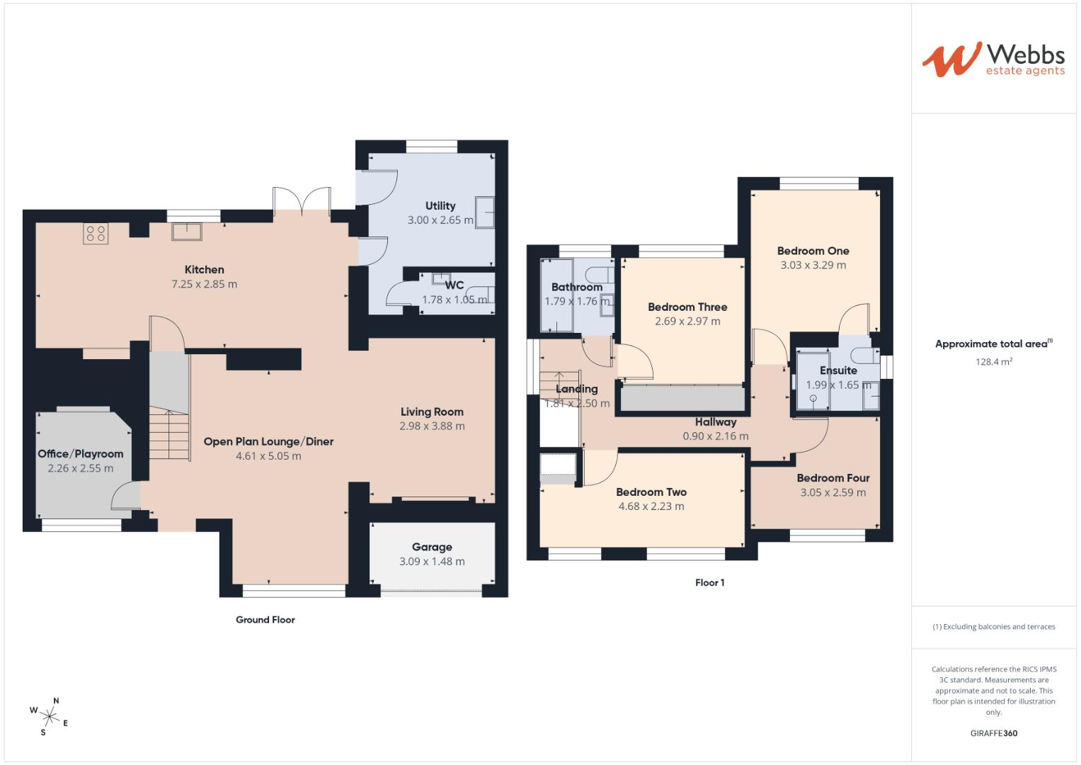 Harebell Close, Cannock floorplan