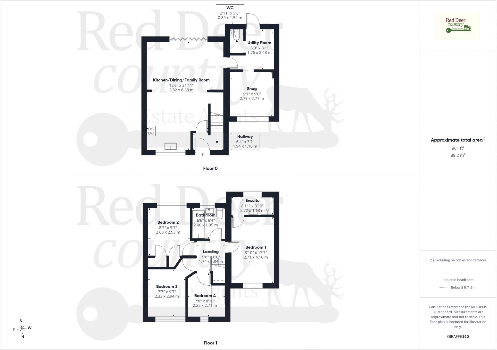 Wedlakes, Watchet floorplan
