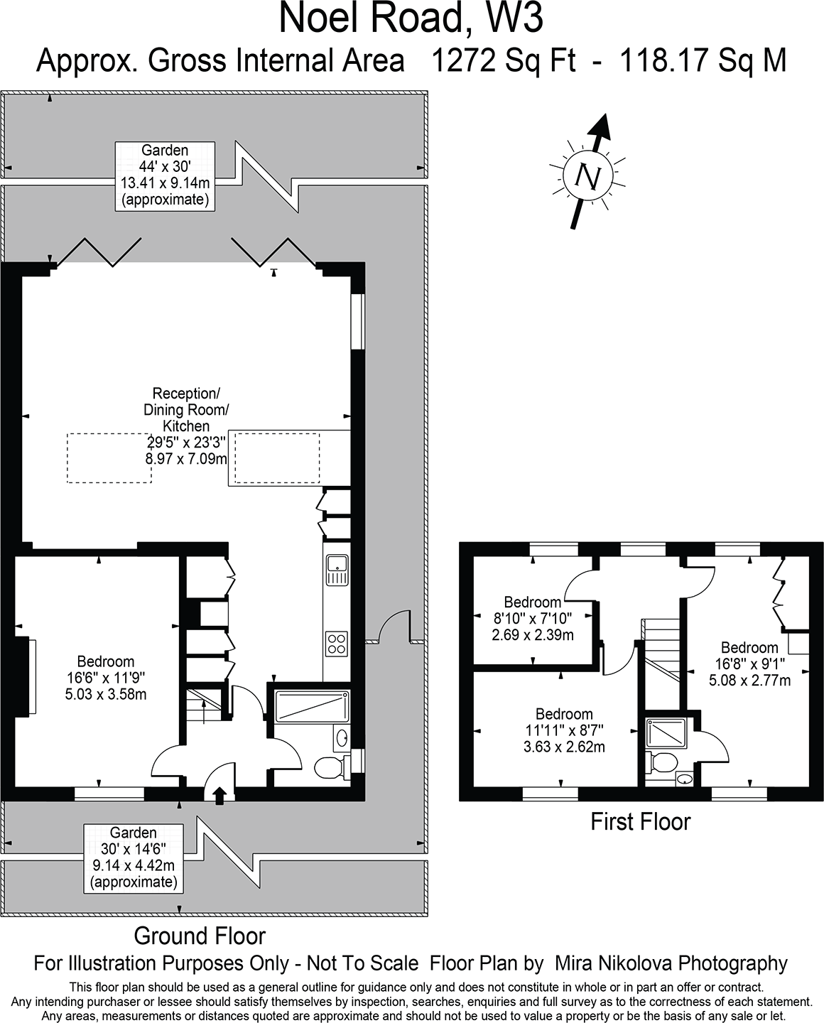 Noel Road, Acton W3 floorplan