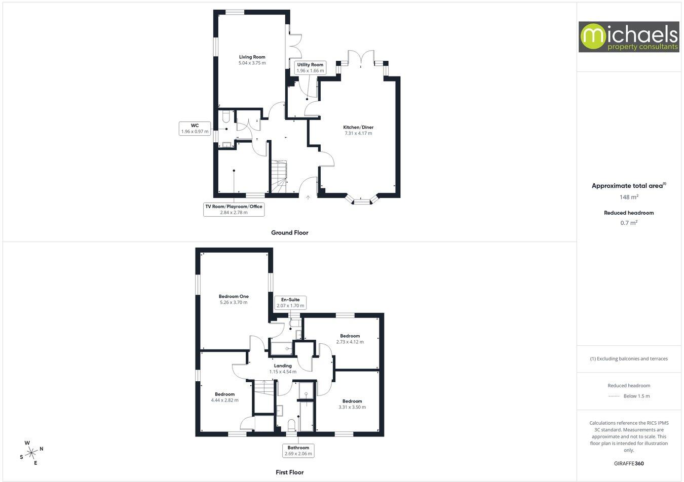 Richardson Lane, Halstead, CO9 floorplan