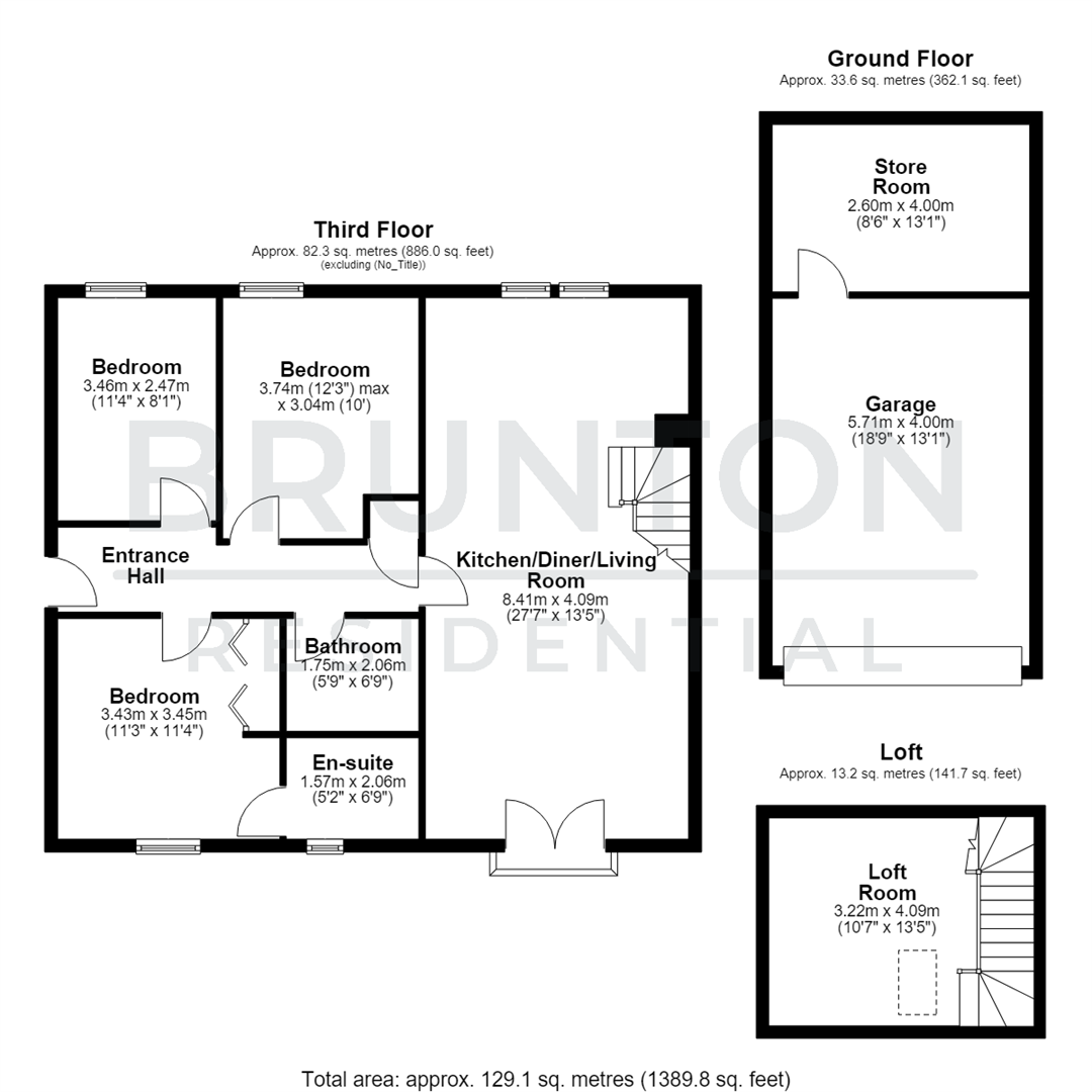 Kings Mews, Hexham, NE46 floorplan