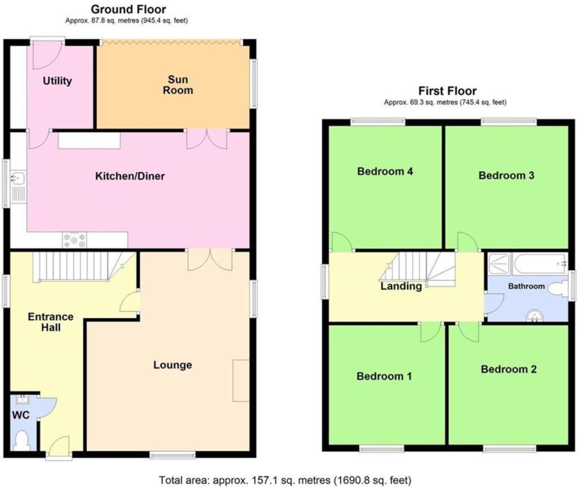 Station Road, Firsby, PE23 floorplan