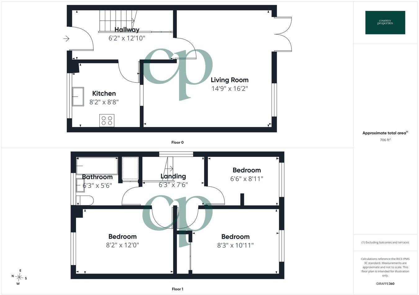 Larkins Close, Baldock, SG7 floorplan