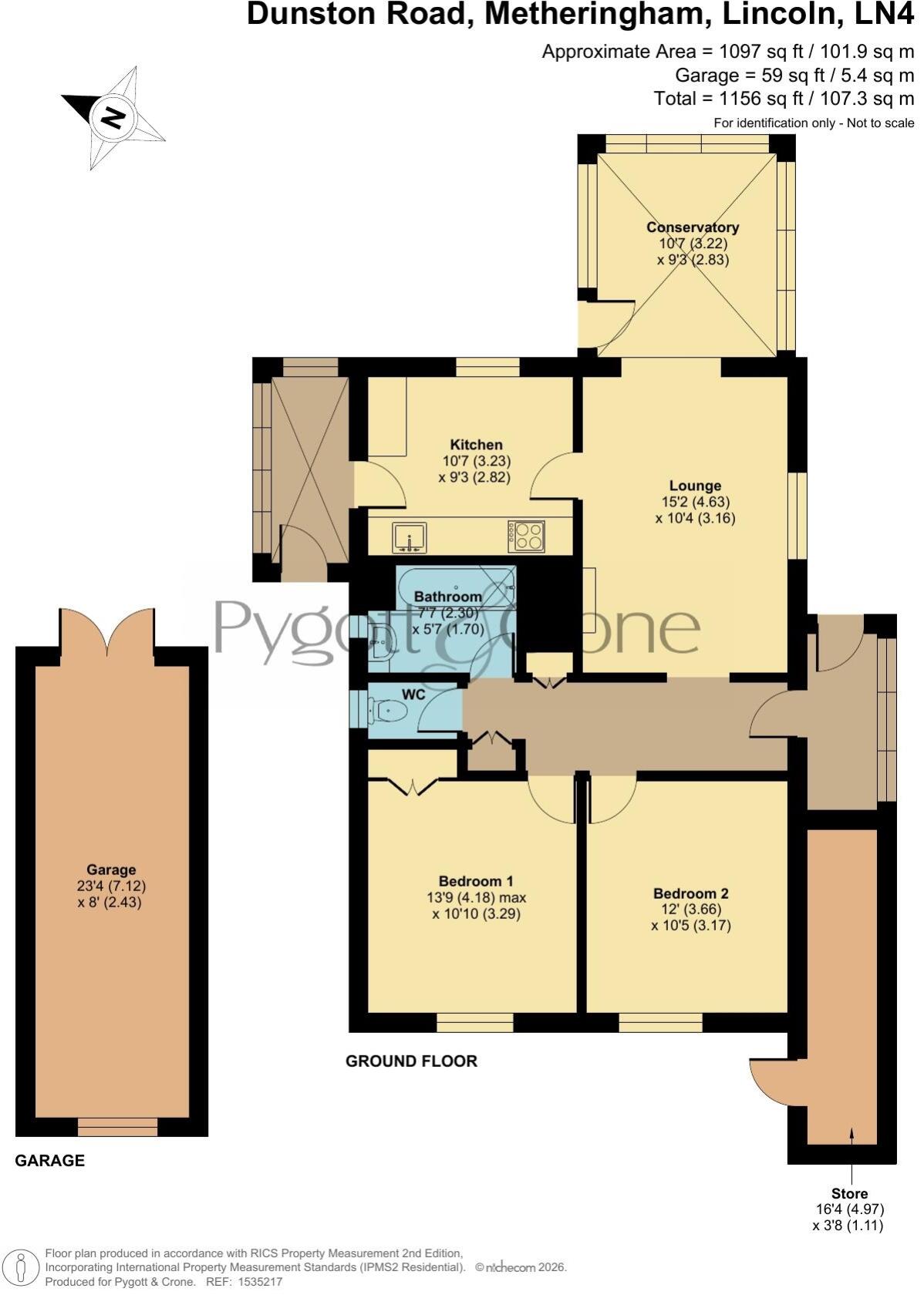 Dunston Road, Metheringham floorplan
