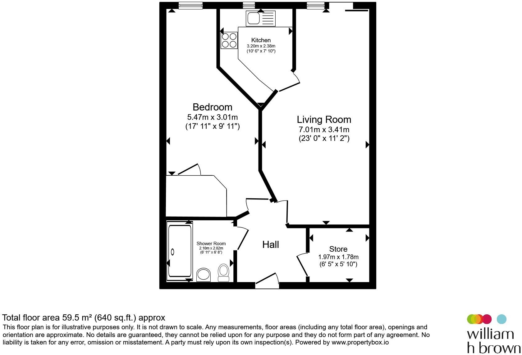 Lower Brook Street, Ipswich floorplan