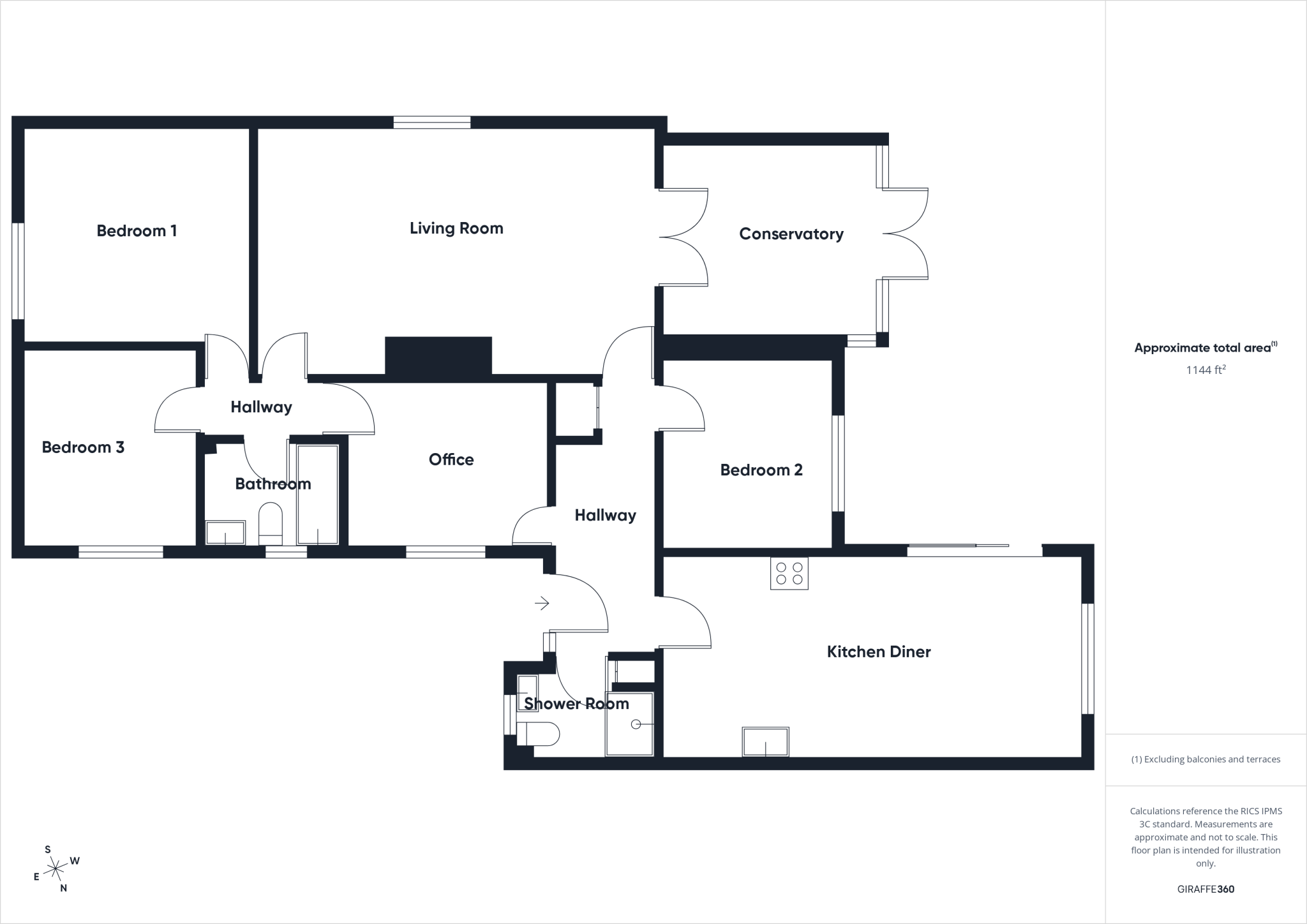 Grosvenor Gardens, Bury St Edmunds floorplan