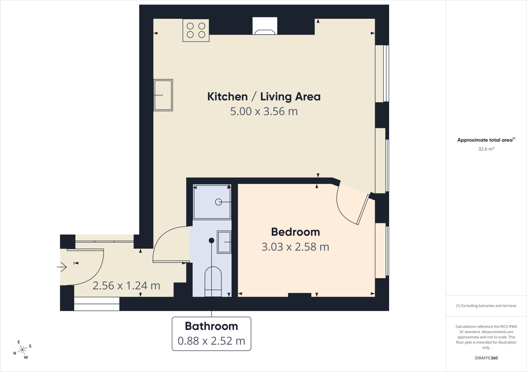 Berkeley Place, Cheltenham floorplan