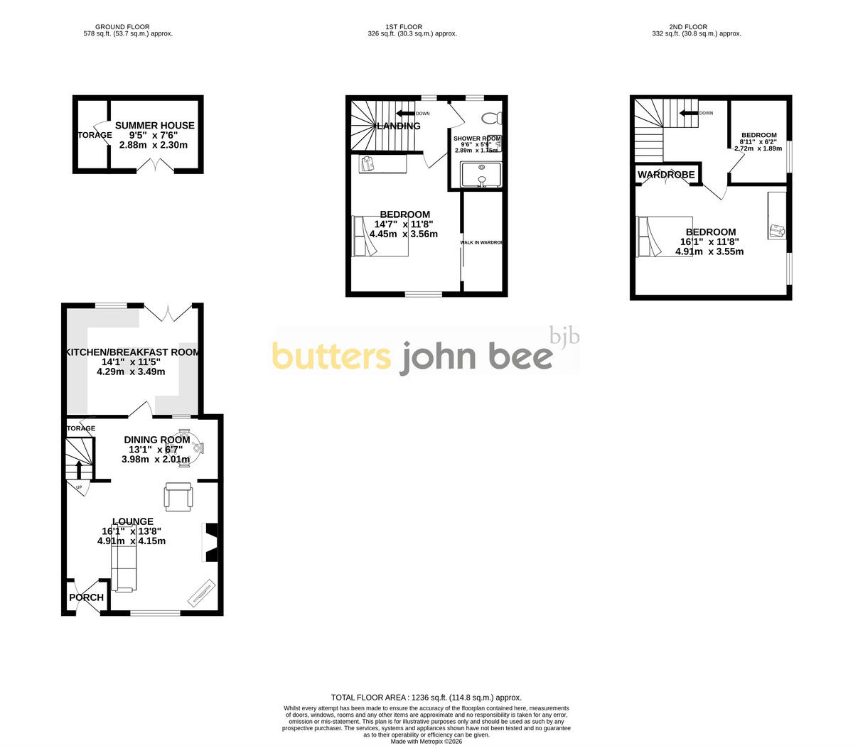 Audley Road, Alsager floorplan