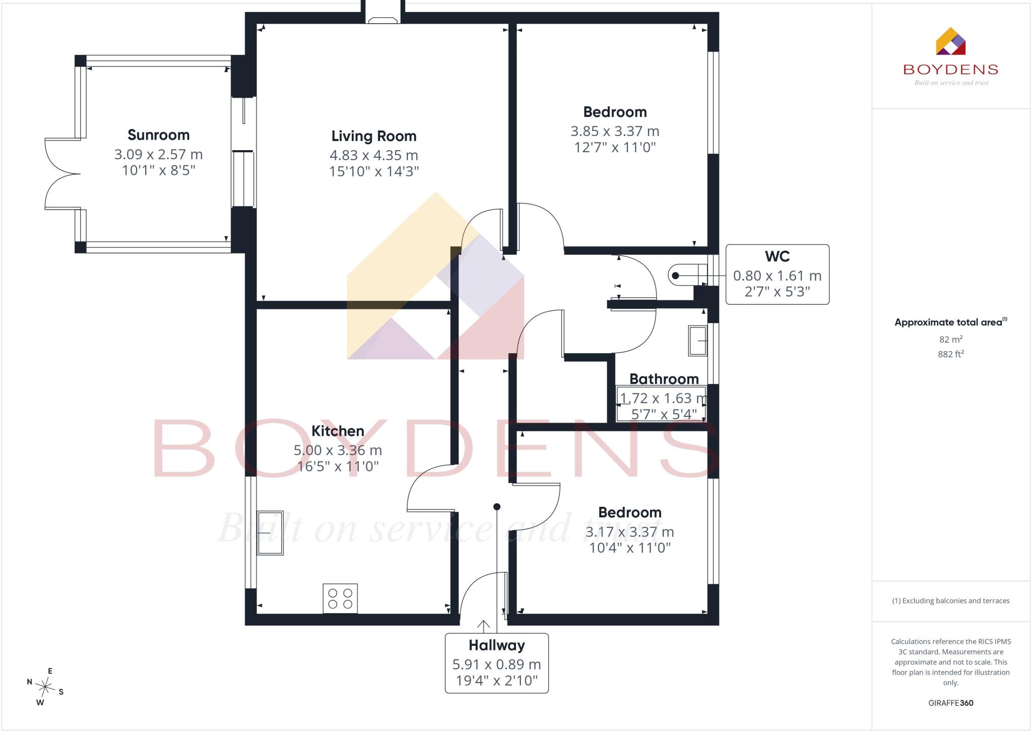 Linstead Close, Clacton on Sea floorplan
