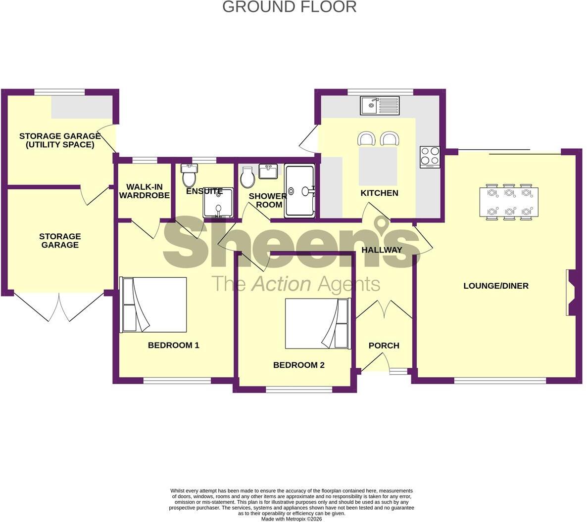 Southcliff Park, East Clacton, Essex floorplan