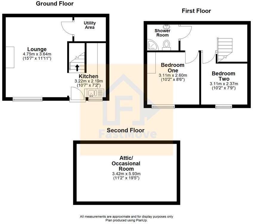 Hanson Lane, Huddersfield, West Yorkshire, HD1 floorplan