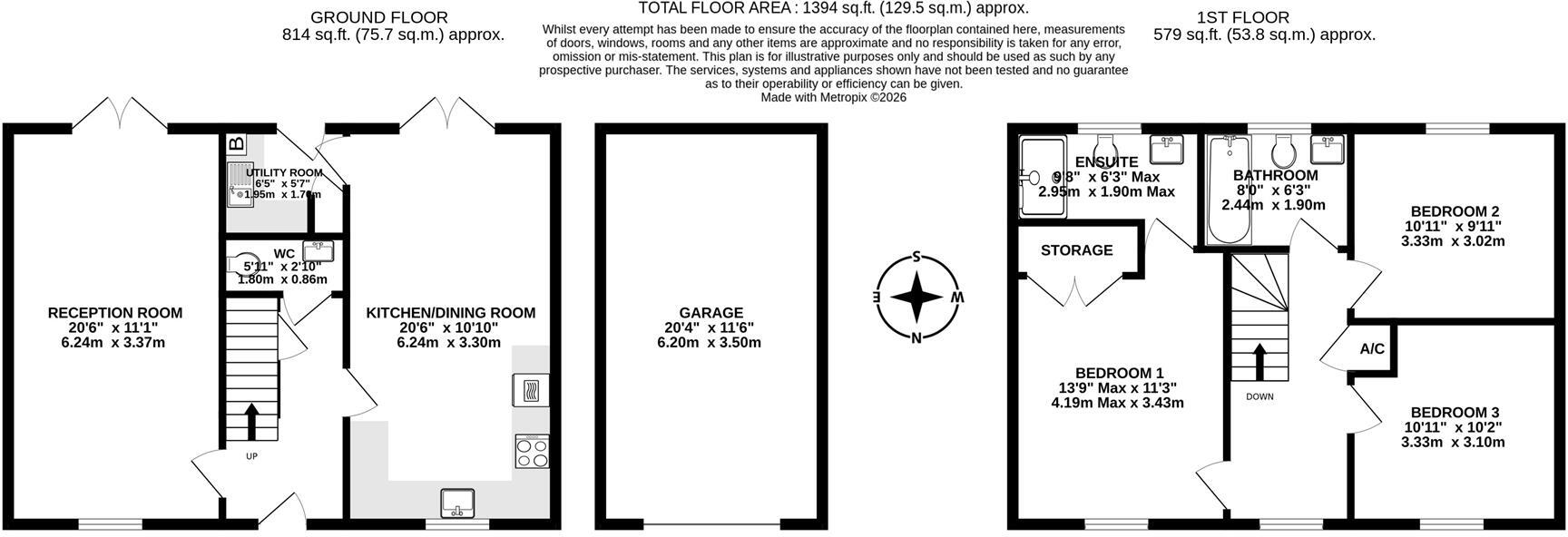 Harvest Hill, Charminster, Dorchester floorplan
