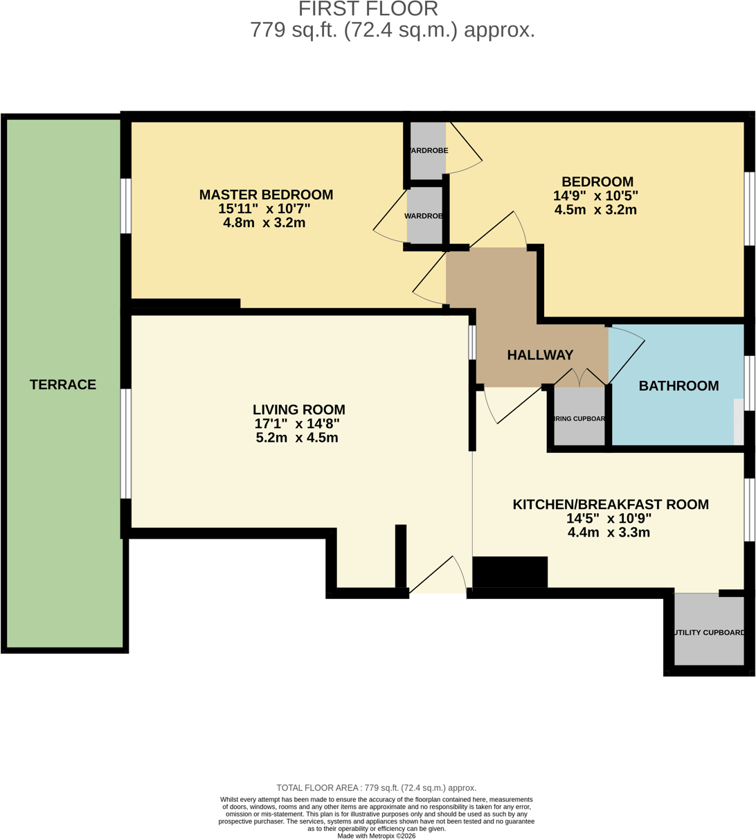 Surrey Road, Bournemouth, BH4 floorplan