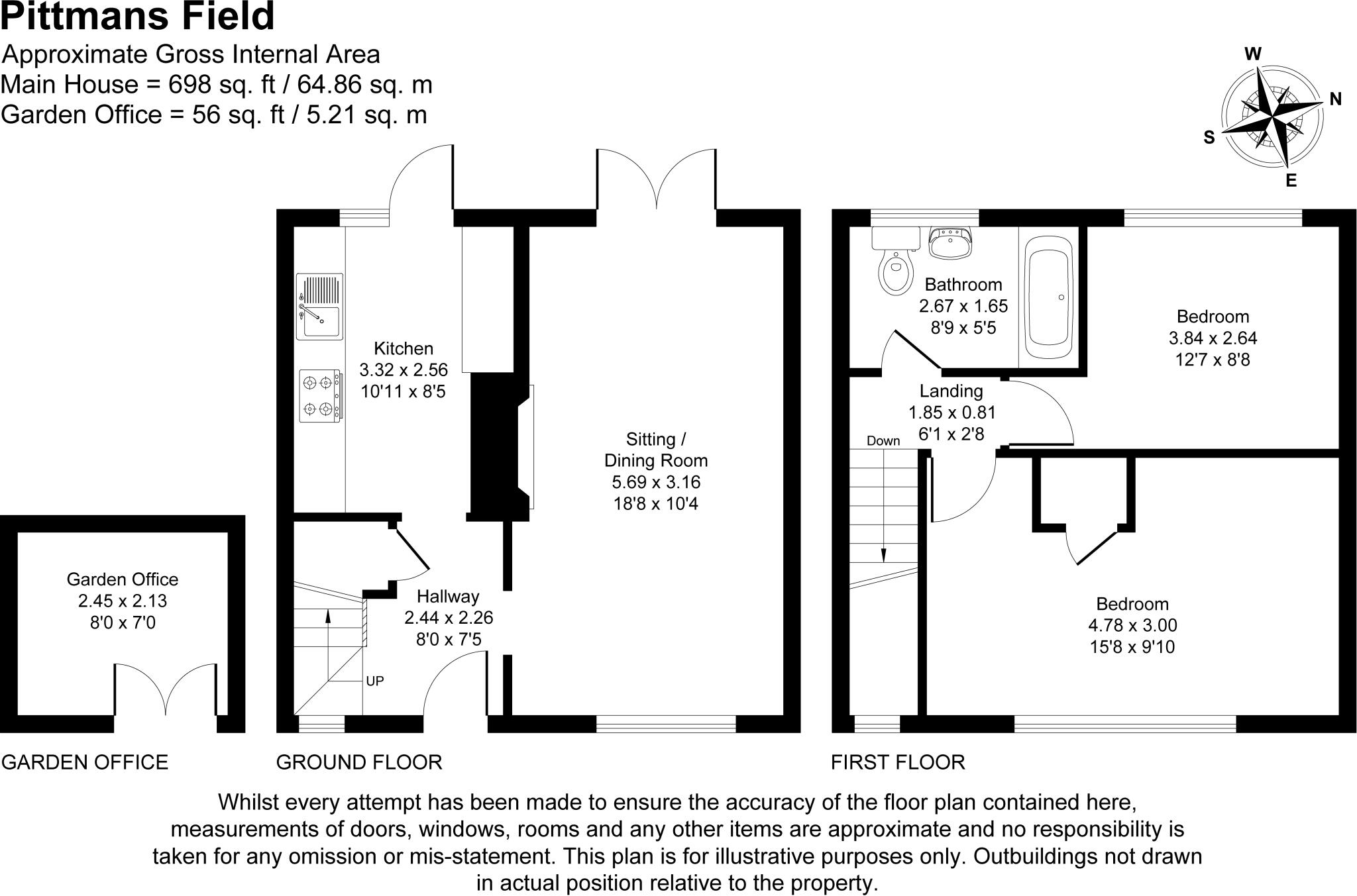 Pittmans Field, Harlow, Essex, CM20 floorplan