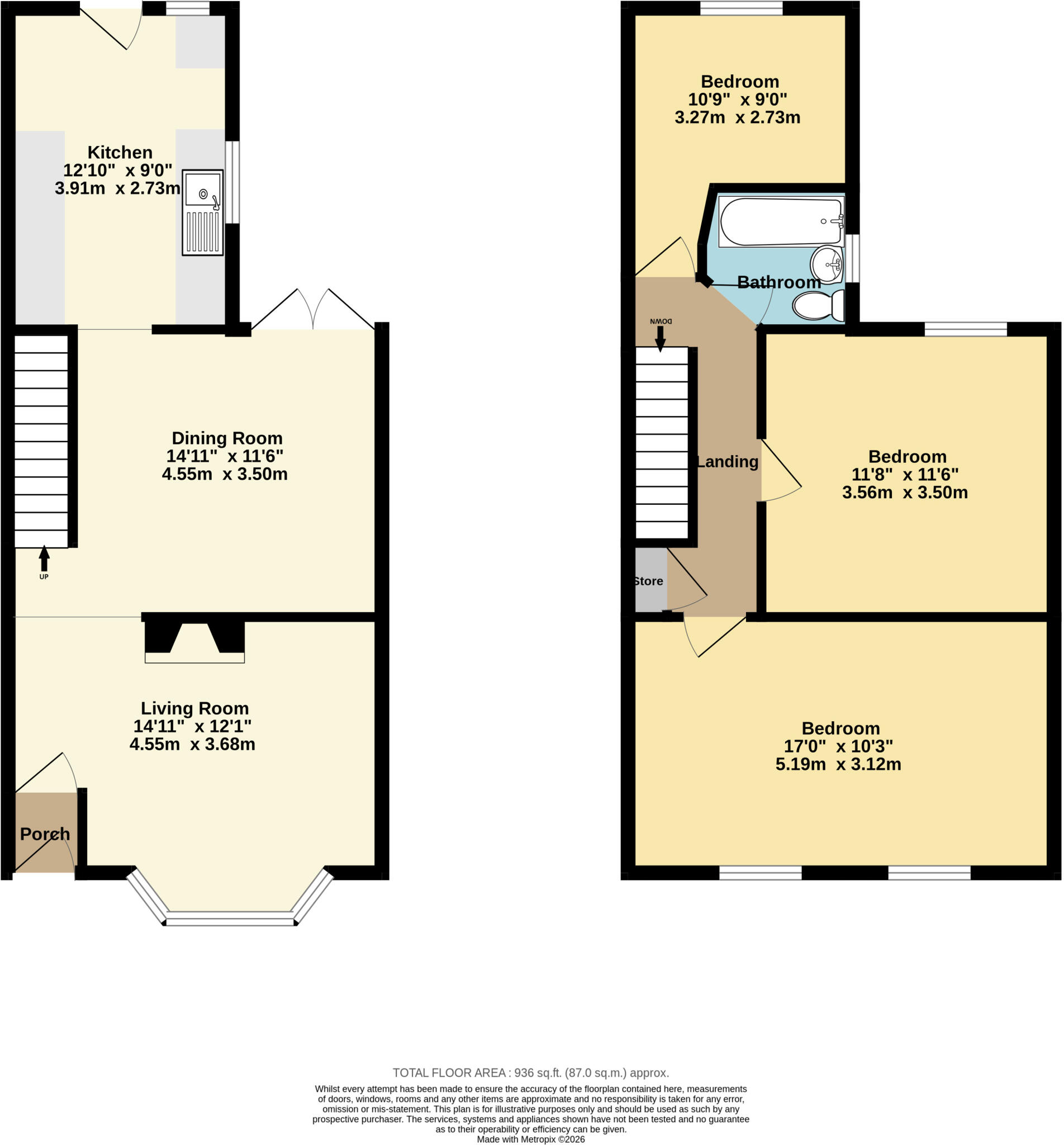 St Lukes Avenue, Ramsgate, Kent, CT11 floorplan
