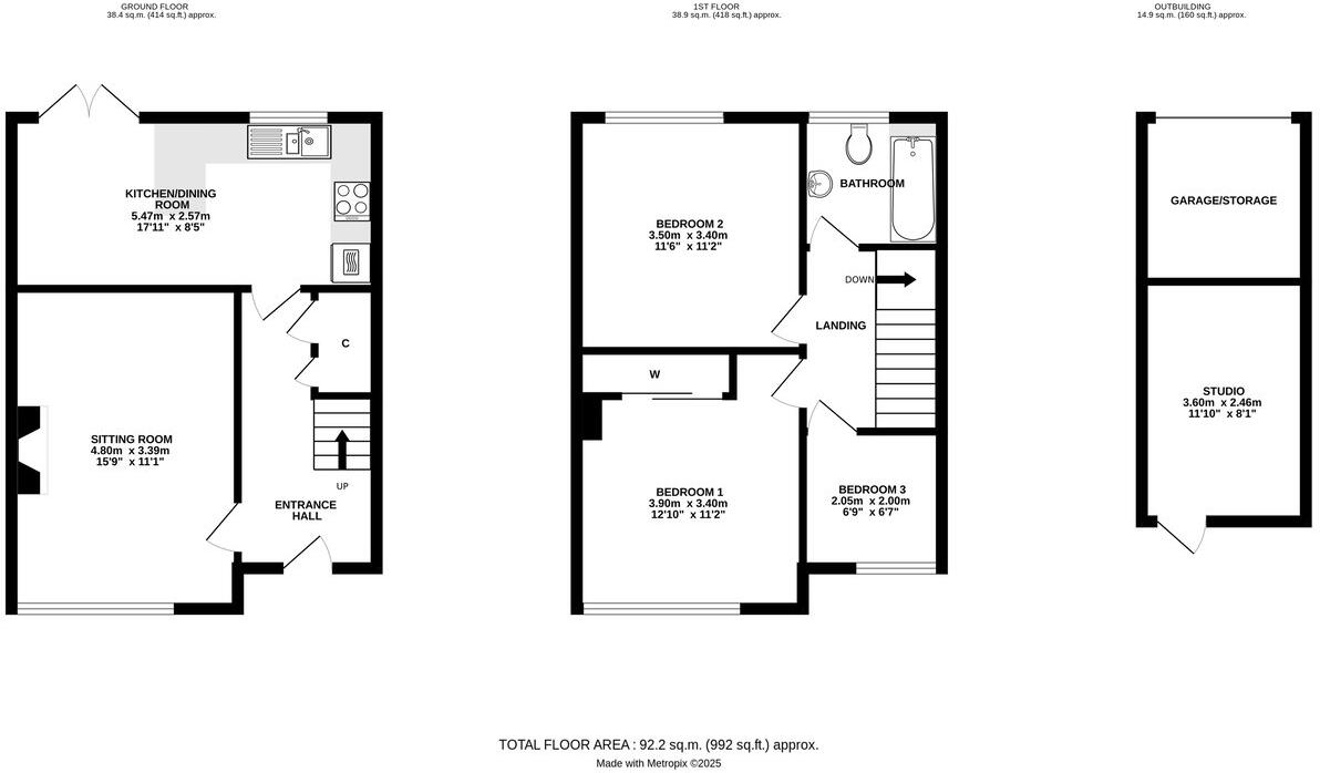 Stoneleigh Avenue, Hordle, Lymington, SO41 floorplan