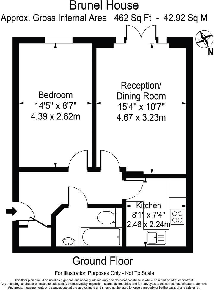 Ship Yard, London floorplan