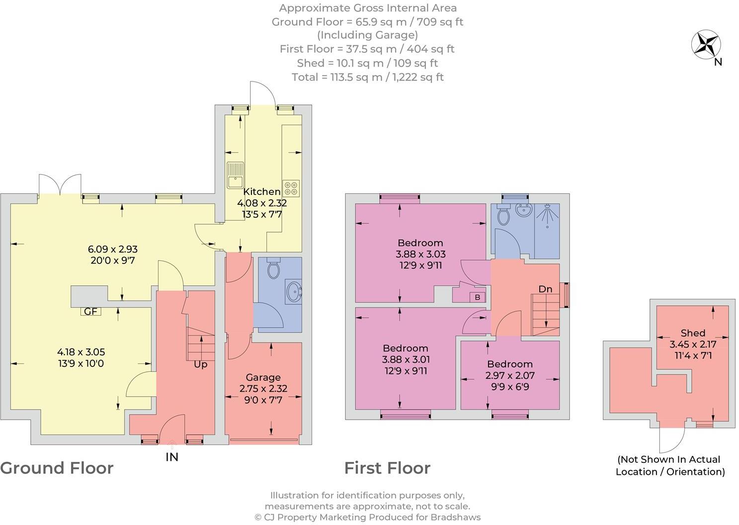 Patterdale Close, Dunstable floorplan