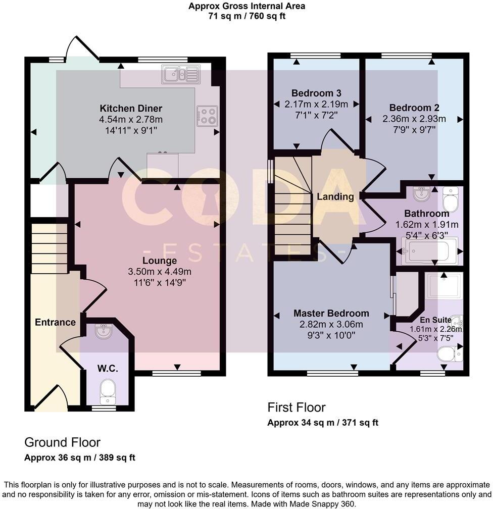 Kensington Place, Muirhead, Glasgow floorplan