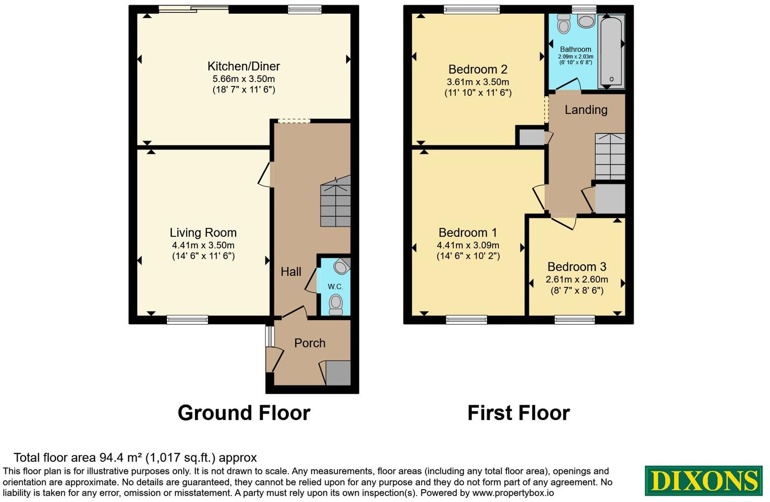 Low Thatch, Birmingham, West Midlands, B38 floorplan