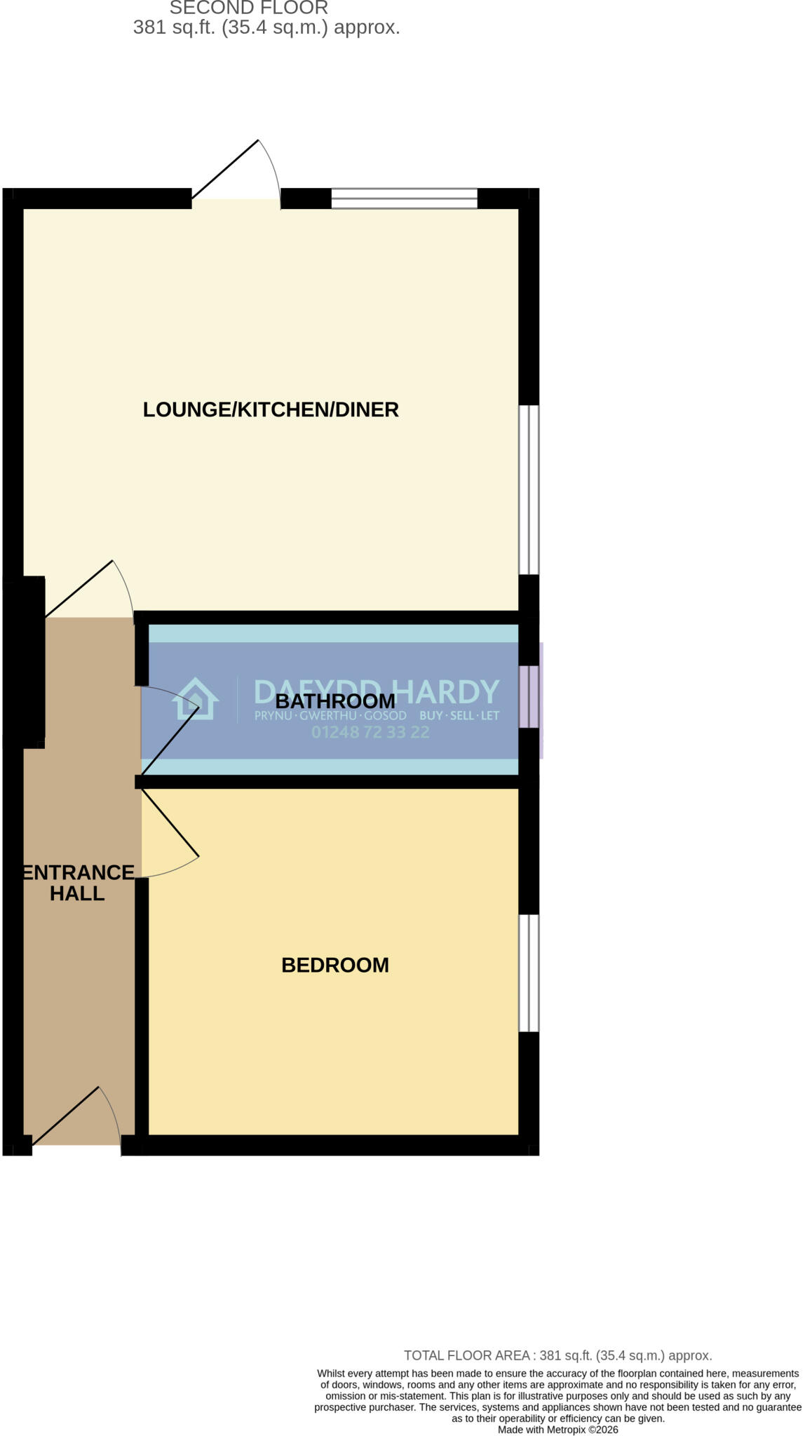 Station Road, Colwyn Bay, Conwy, LL29 floorplan
