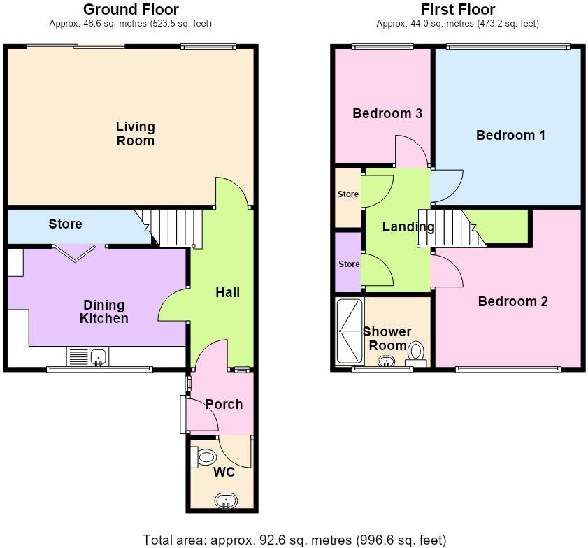 Donibristle Croft, Birmingham, B35 6BL floorplan