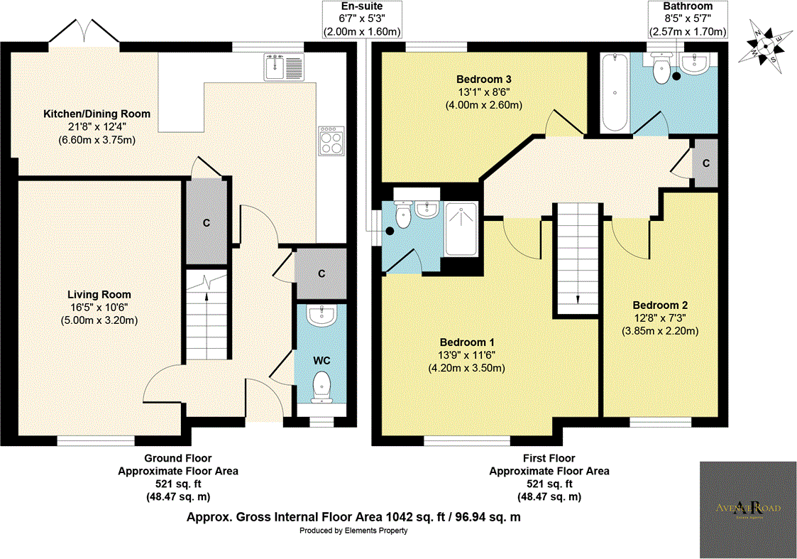 91 Stagg Park, Dalkeith, EH22 floorplan
