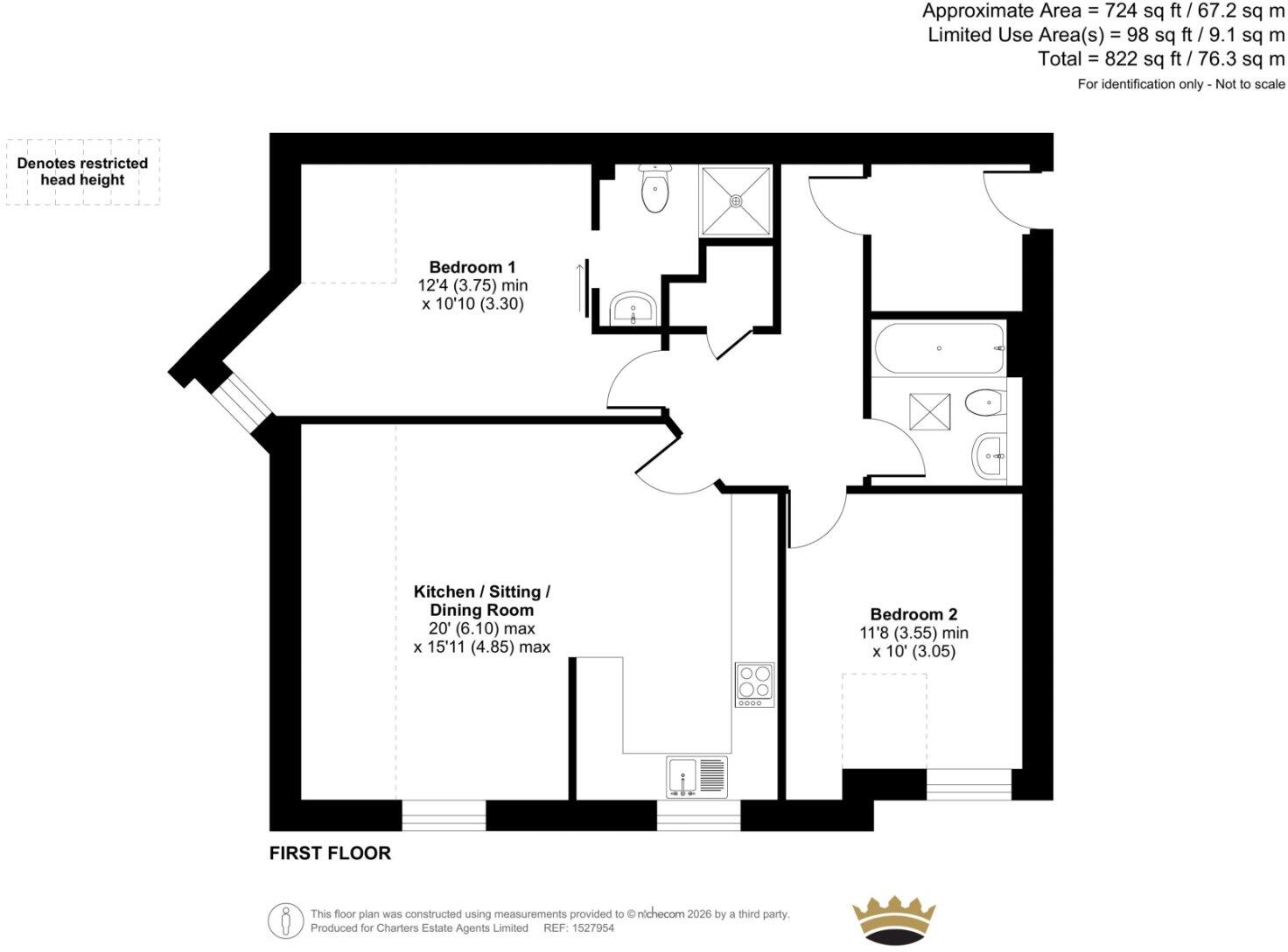 Brook Street, Bishops Waltham, Southampton, Hampshire, SO32 floorplan