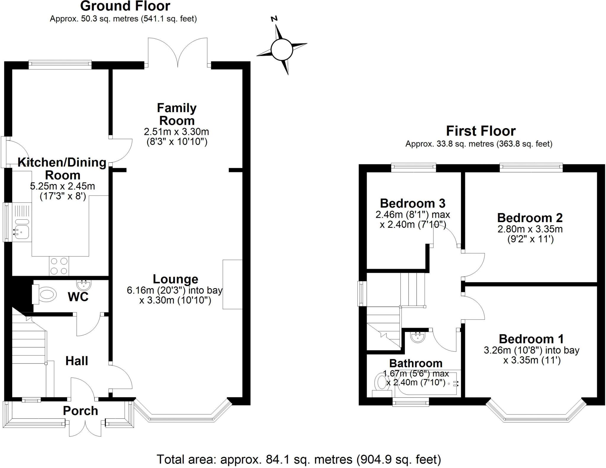 Knutsford Road, Grappenhall floorplan