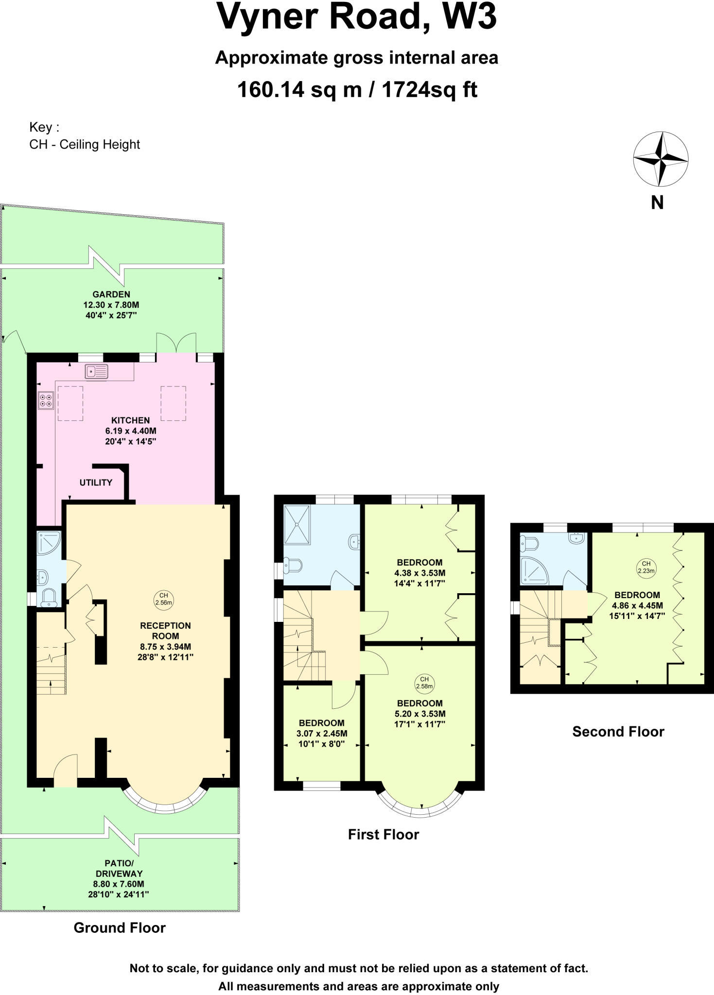 Vyner Road, London, W3 floorplan