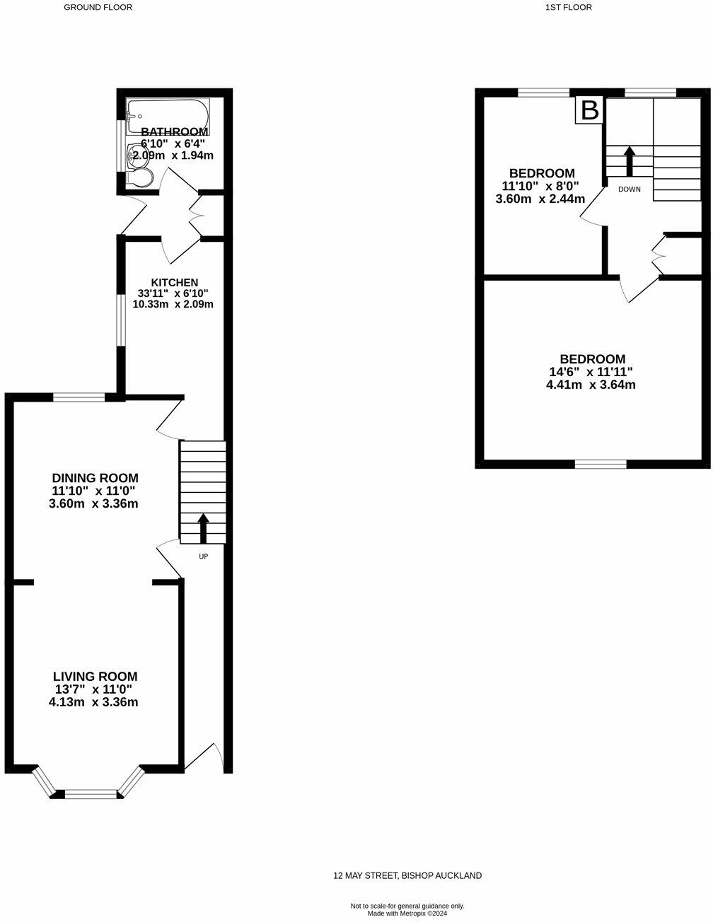 13, May Street floorplan