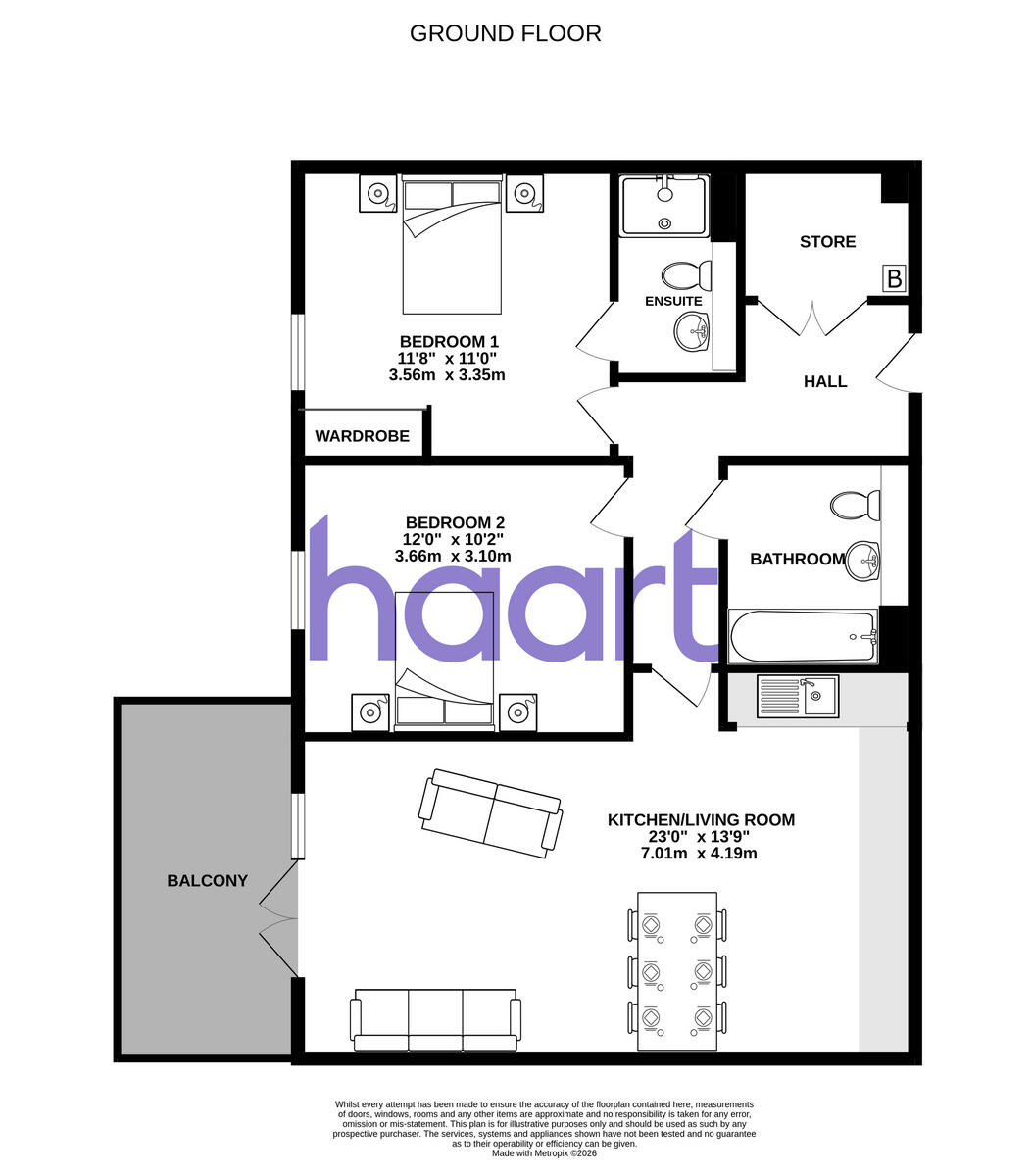 Victoria Road, Chelmsford floorplan